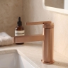 смеситель для умывальника Rea Grace brushed copper (REA-B8933)