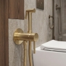 гигиенический набор Rea Lungo Loop Diamond brushed gold (REA-B3330)
