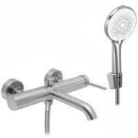 смеситель для ванны Rea Rivo brushed nickel (REA-B7506)