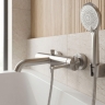 смеситель для ванны Rea Rivo brushed nickel (REA-B7506)