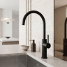 смеситель для кухни Rea Rivo black (REA-B9341)