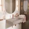 умывальник Rea Goya 37x50 taupe (REA-U4412)
