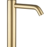 смеситель для умывальника Rea Ontario высокий, brushed gold (REA-B5509)