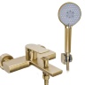 смеситель для ванны и душа Rea Verso золотой (REA-B6565)