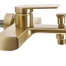 смеситель для ванны и душа Rea Verso золотой (REA-B6565)