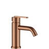 смеситель для умывальника Rea Ontario низкий, brushed copper (REA-B0970)