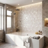 душевая система Rea Hunter brushed nickel (REA-P8928)