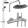 душевая система Rea Foster brushed nickel (REA-P9668)
