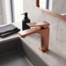 смеситель для умывальника Rea Joe Premium Low brushed copper (REA-B8936)