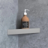 полочка Rea 28,5x14,5 SF07 brushed nickel (REA-47005)