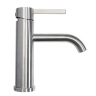 смеситель для умывальника Rea Foster низкий, brushed nickel (REA-B6323)