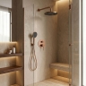 душевая система Rea Foster скрытого монтажа, brushed copper +BOX (REA-P7621)