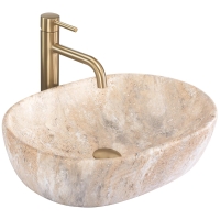 умывальник Rea Amelia 34,5x48 savana matt (REA-U3000)