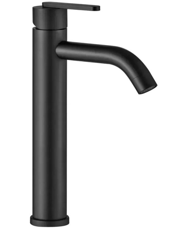 смеситель для умывальника Rea Ontario высокий, black (REA-B5508)