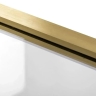 душевая дверь Rea Atlas 90x200 безопасное стекло, прозрачное, слева, gold brush (REA-K4670)