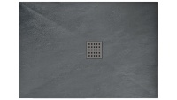 поддон Rea Grey Rock 80x100 прямоугольный grey (REA-K4582)