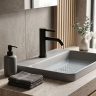 смеситель для умывальника Rea Rivo black (REA-B6531)
