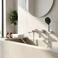 смеситель для ванны и душа Rea Prime chrome (REA-B6749)