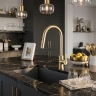 смеситель для кухни Rea Ontario brushed gold (REA-B7575)