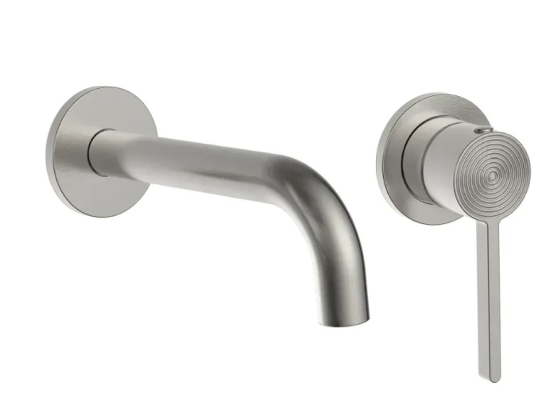 смеситель для умывальника Rea Foster скрытого монтажа, brushed nickel + box (REA-B6442)