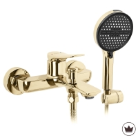 смеситель для ванны и душа Rea Vision gold (REA-B6736)