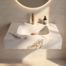 умывальник Rea Aresa 70x50 подвесной Cold Jade глянцевый (REA-U9974)