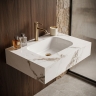 умывальник Rea Aresa 70x50 подвесной Cold Jade глянцевый (REA-U9974)