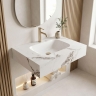 умывальник Rea Aresa 70x50 подвесной Cold Jade глянцевый (REA-U9974)