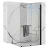 душевая стенка Rea Cortis100x200 безопасное стекло, прозрачное (REA-K7740)