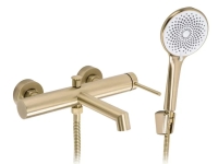 смеситель для ванны Rea Foss с изливом, brushed gold (REA-B6890)