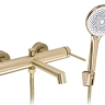 смеситель для ванны Rea Foss с изливом, brushed gold (REA-B6890)