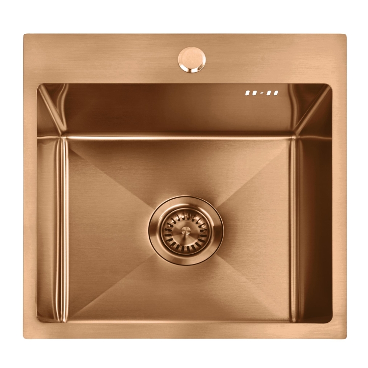 кухонная мойка Rea Leo 40x45 brush copper (ZLE-06016)