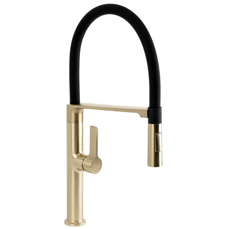 смеситель для кухни Rea Lago brushed gold (REA-B9336)