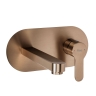 змішувач для умивальника Rea Arcos прихованого монтажу brushed copper (REA-B6976)