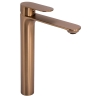 смеситель для умывальника Rea Drop brushed copper, высокий (REA-B8972)