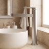 смеситель для умывальника Rea Grace high brushed nickel (REA-B8943)