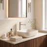 смеситель для умывальника Rea Grace high brushed nickel (REA-B8943)