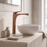 смеситель для умывальника Rea Joe Premium high brushed copper (REA-B8948)