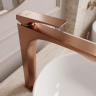 смеситель для умывальника Rea Joe Premium high brushed copper (REA-B8948)