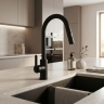 смеситель для кухни Rea Ontario black (REA-B6571)