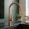 смеситель для кухни Rea Rivo brushed copper (REA-B9344)