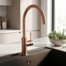 смеситель для кухни Rea Rivo brushed copper (REA-B9344)
