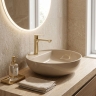 смеситель для умывальника Rea Logan brushed gold (REA-B6697)