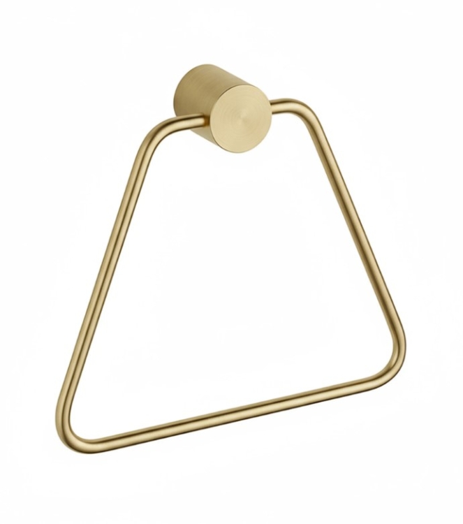 полотенцедержатель Rea Tomi gold brush (REA-88079)