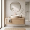 умывальник Rea Amelia 48x34,5 накладной Travertine матовый (REA-U4210)