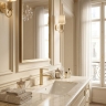 смеситель для умывальника Rea Venti Low brushed gold (REA-B9785)
