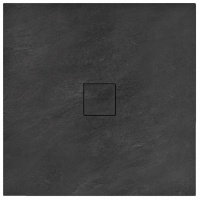 поддон Rea Stone 90x90 квадратный black (REA-K9601)