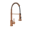 змішувач для кухні Rea Colin з пружиною та висувним виливом brushed copper (REA-B5459)