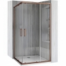 душевая кабина Rea City 80x100x190 transparent, brush copper (REA-K6981)
