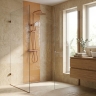 душевая система с изливом Rea Drop brushed copper (REA-P9670)